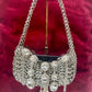 Bolso Mini De Metal Con Charms De Cristal Broches Estilo Paco Rabanne