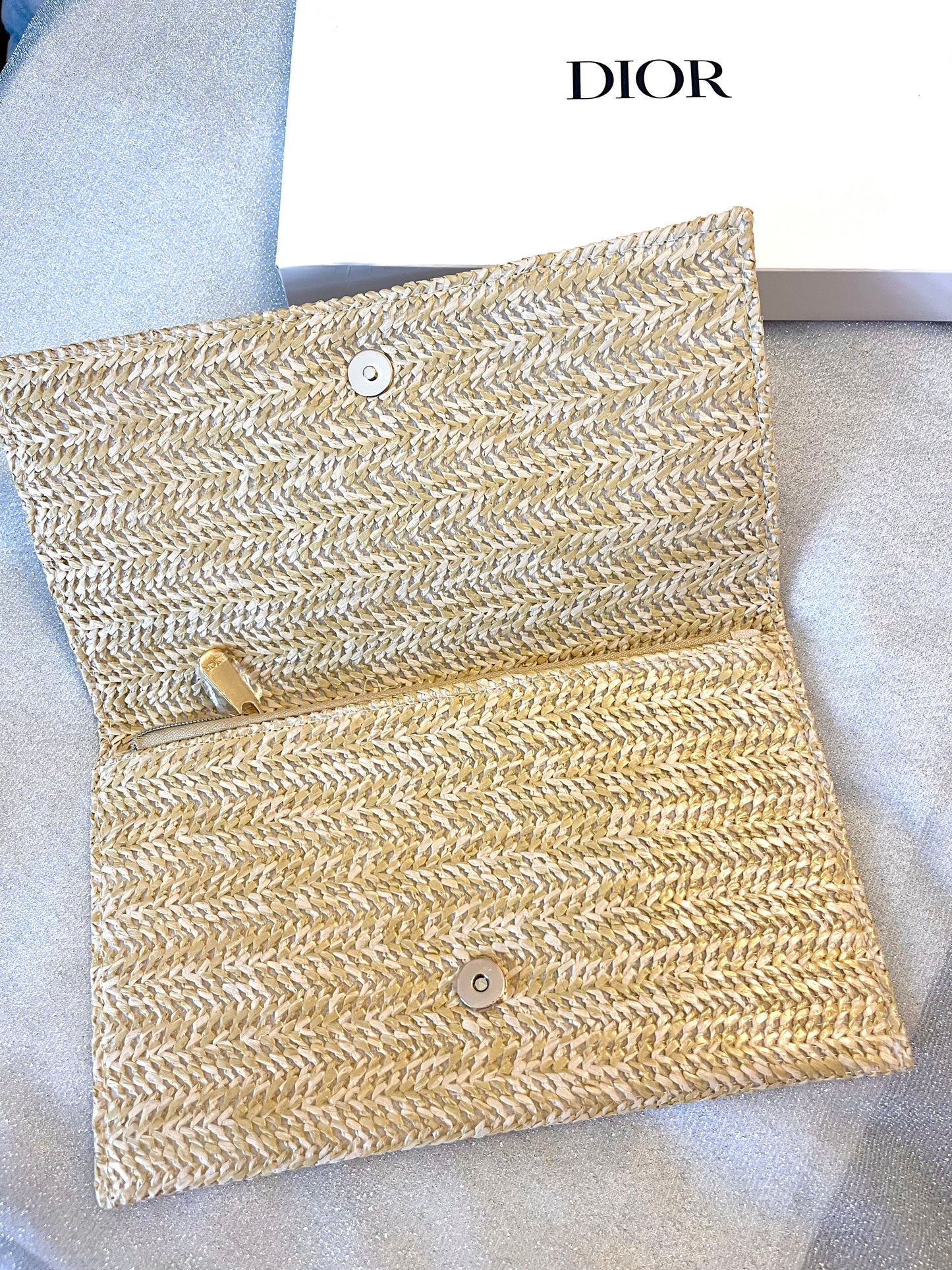 Wicker Dior Clutch ( Modified Choice)