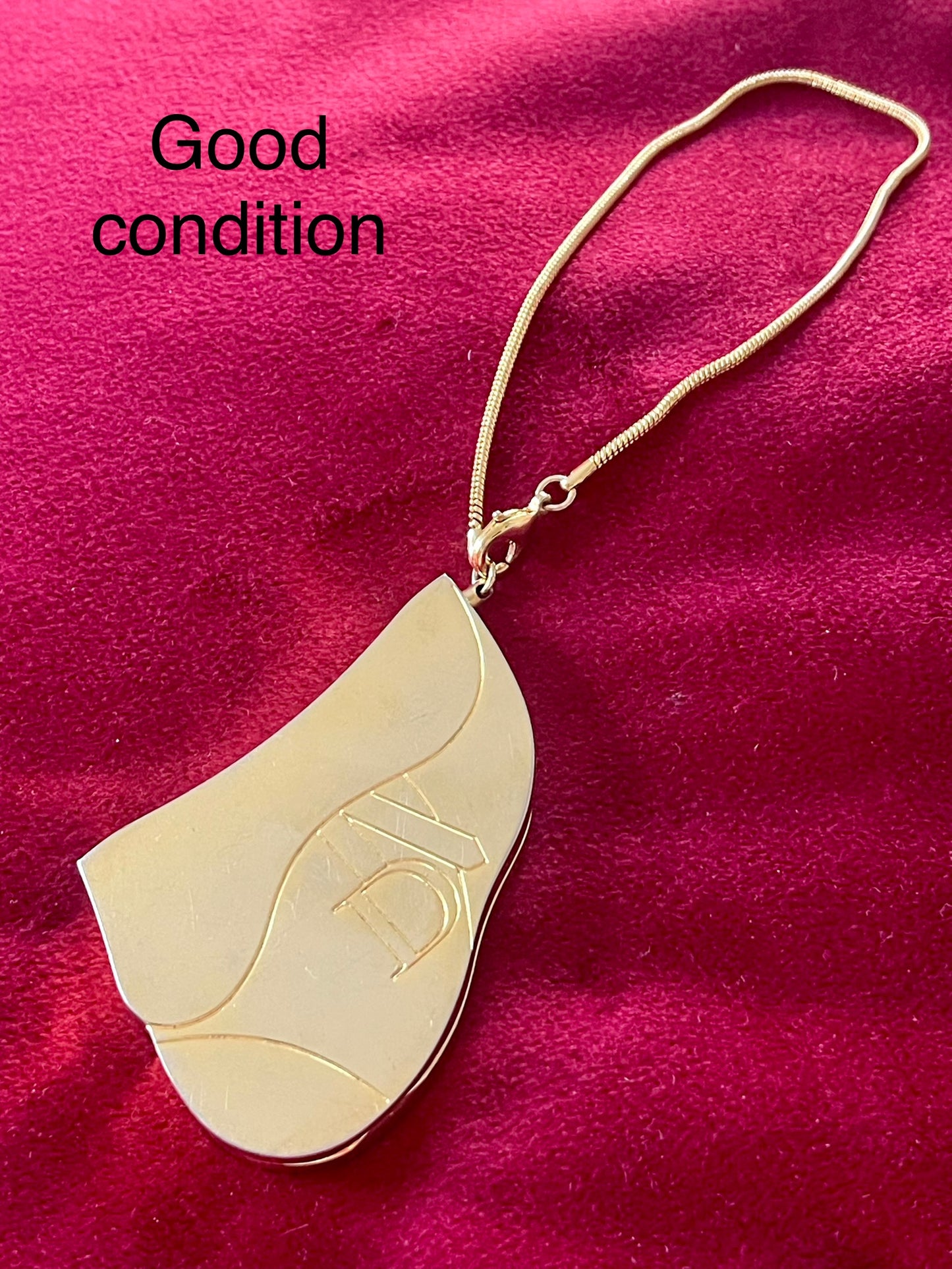 La silla de montar My Dior Bag Charm Vintage Coleccionable