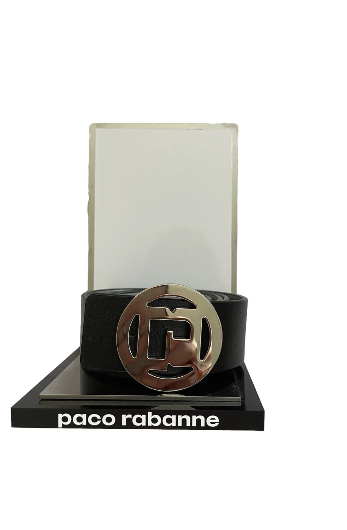 Cinturón Paco Rabanne de piel