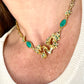 Collar de cadena dorada vintage Orena – Colección años 80