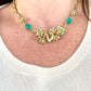 Collar de cadena dorada vintage Orena – Colección años 80