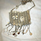 Metal & Dangling Crystal Charms Bag Style Paco Rabanne