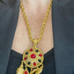 Pendant Charms Refurbished 18K Gold 80’s Necklace Style Yves Saint Laurent