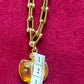Yves Saint Laurent Vintage Champagne Authentic Pendant