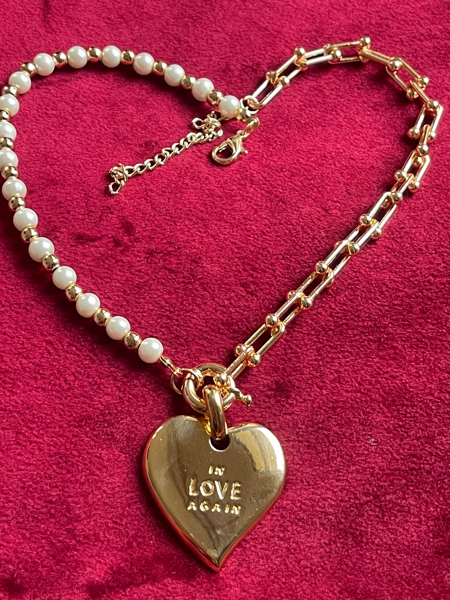Yves Saint Laurent Vintage In Love Again Authentic Pendant