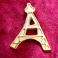 Authentic Vintage Yves Saint Laurent Eiffel Tower brooch