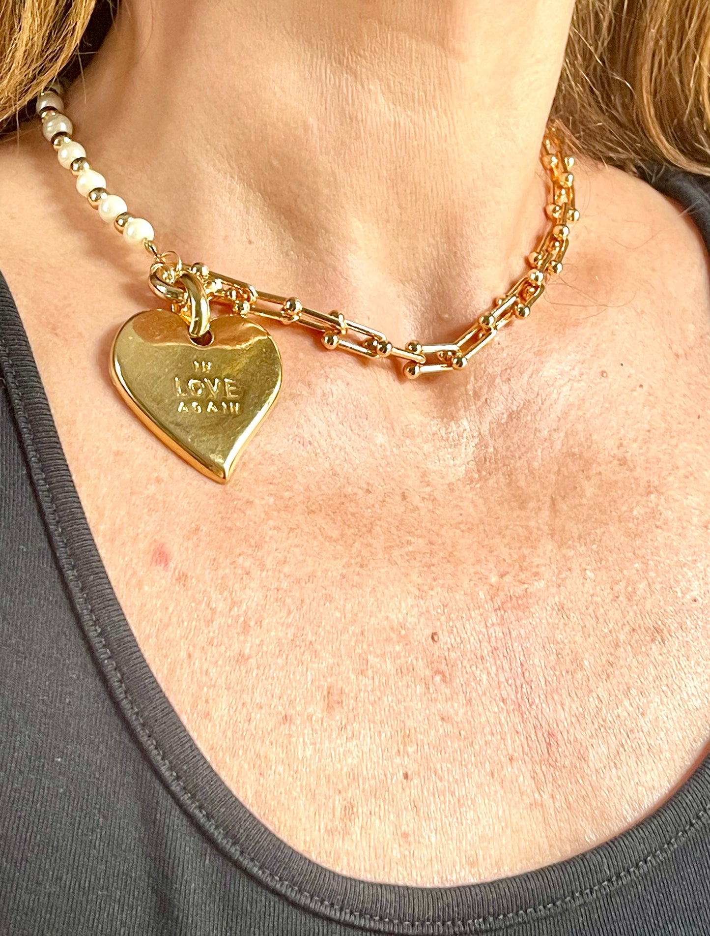 Yves Saint Laurent Vintage In Love Again Authentic Pendant