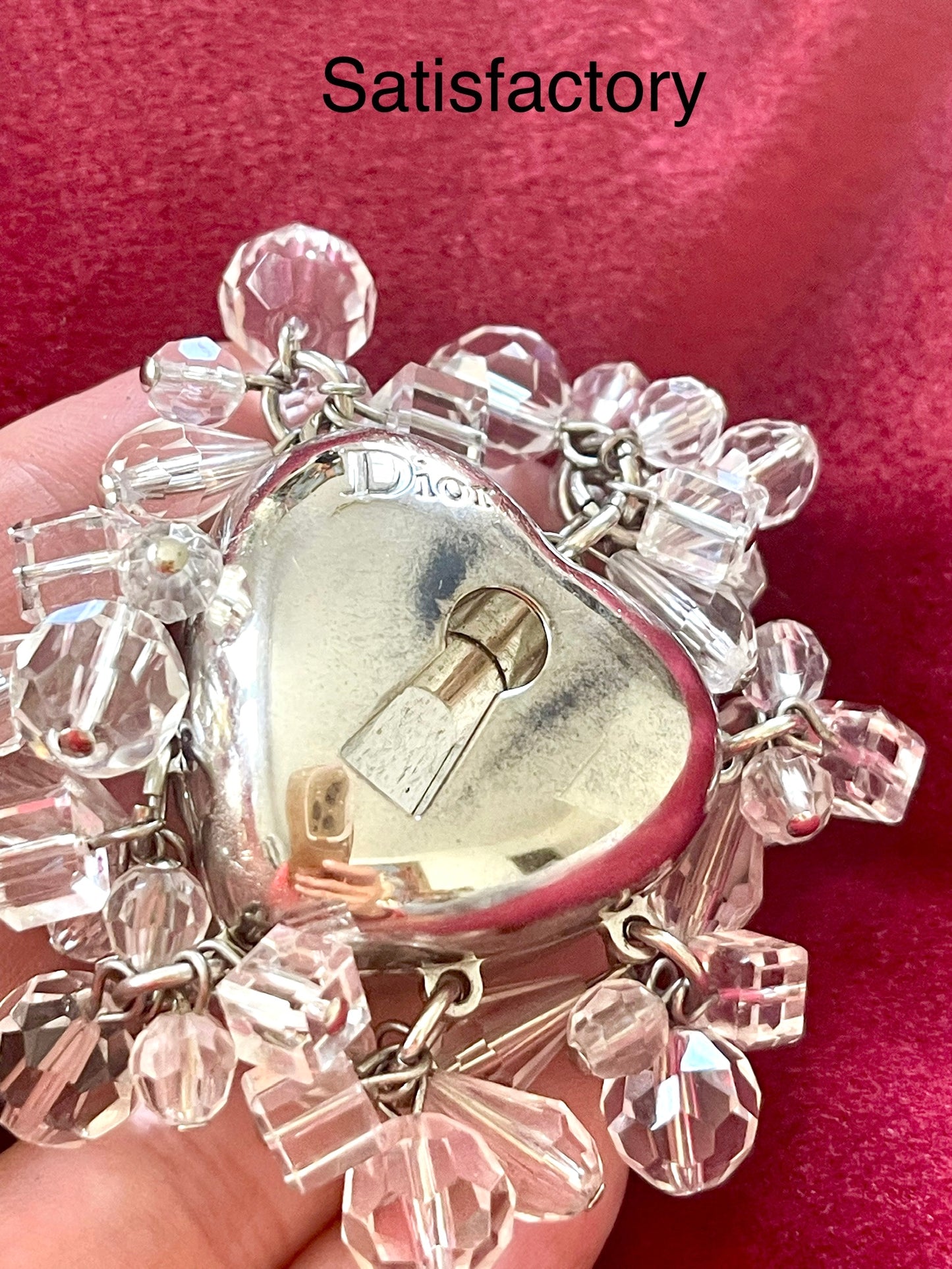 Vintage Dior Bag Charms by Swarovski - Collectible
Mirror & Lip Gloss
Compartment