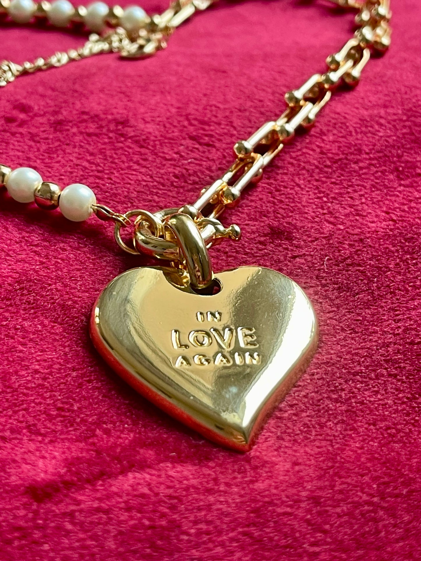 Yves Saint Laurent Vintage In Love Again Authentic Pendant
