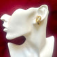 Yves Saint Laurent 70s 80s Clip-On Earrings
