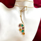 Triffari Long Charm Vintage Necklace