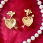 Statement Love Cubid Jewelry Set Haute Couture Style Oscar De La Renta Betsey Johnson