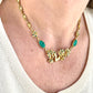 Collar de cadena dorada vintage Orena – Colección años 80