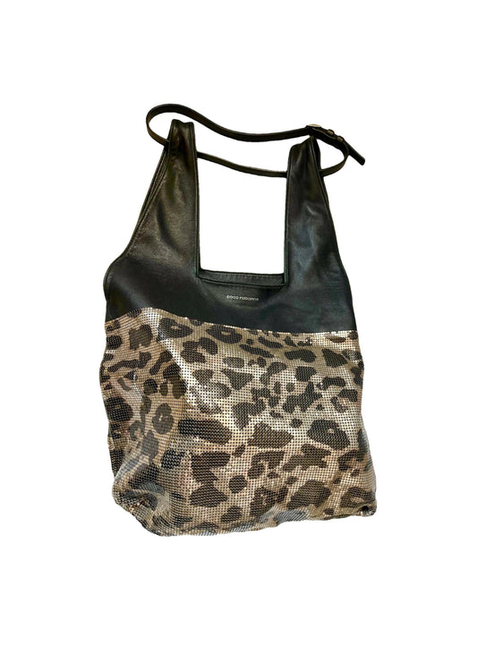 Paco Rabanne Reversible Metal Leather Bag