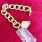 Vintage YSL Charm Chain Bracelet — Brand New Condition