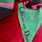 Christian Dior Vintage Scarf Gold Bracelet