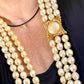 Collar vintage raro con perlas de imitación de Yves Saint Laurent