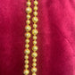 Vintage Yves Saint Laurent Gold Beaded Necklace — 18K Gold Refurbished (45 cm)