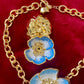 Statement Flower Jewelry Set Haute Couture Style Oscar De La Renta D&G Lacroix.