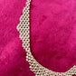 Refurbished18KG Vintage Yves Saint Laurent Love Pendant Monet Necklace
