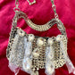 Bolso Mini De Metal Con Charms De Cristal Broches Estilo Paco Rabanne