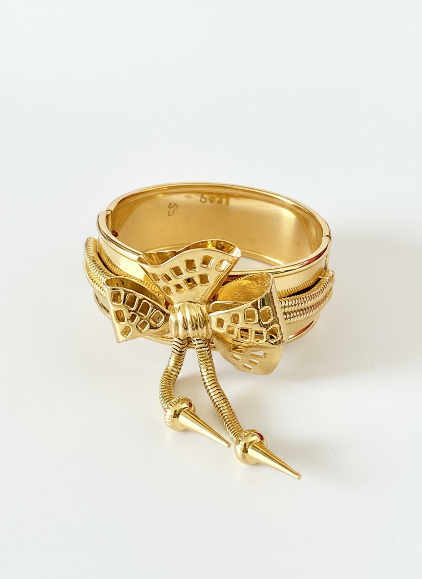 Vintage Celine Cuff Bracelet 1988