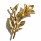 Rare Vintage GoldToned Floral Brooch – 1980s/90s Nature Inspired Collector’s Piece