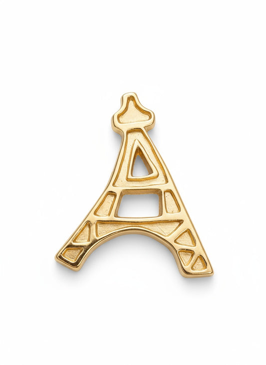 eiffel tower yves saint laurent pin brooch 