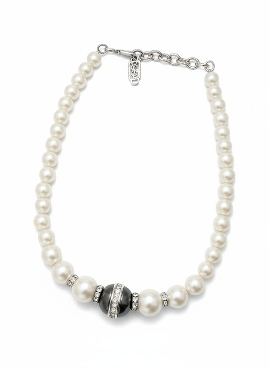 Yves Saint Laurent Vintage Faux Pearl Necklace