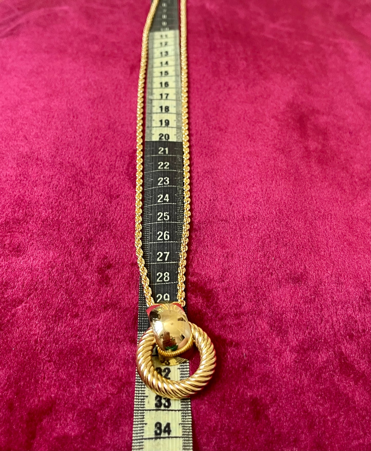 Collier Dior Authentique Vintage