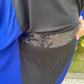 Handmade Blue & Black Sequins Abaya Dress