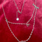 Collar vintage Dior Beauty Crystal &amp; Charm