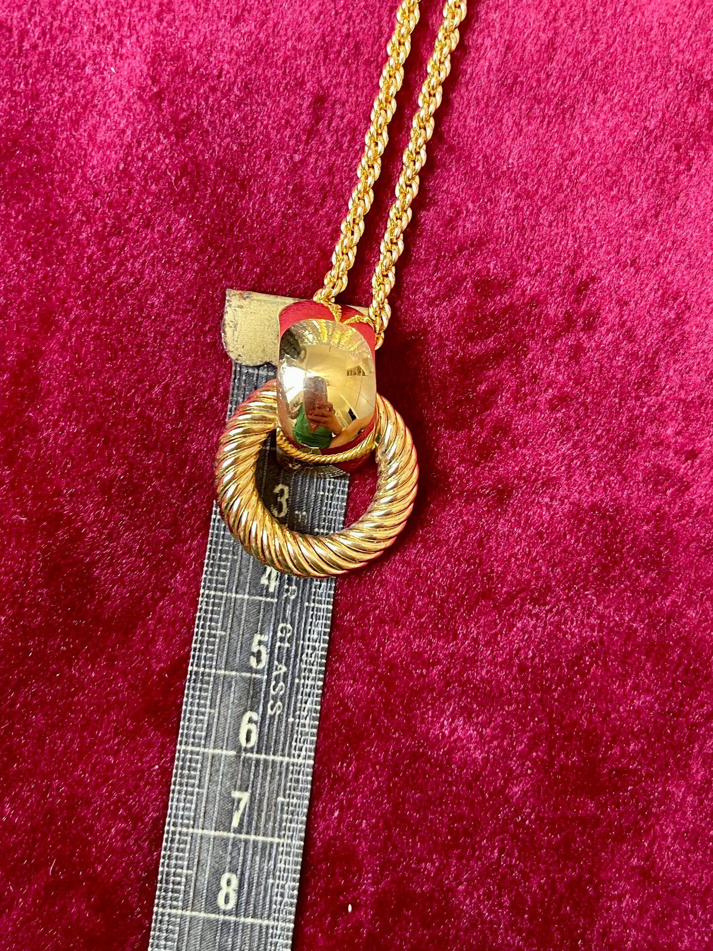 Collier Dior Authentique Vintage