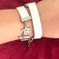 Off White Dior Star Leather Bracelet