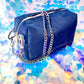 Estuche personalizado Dior Velvet azul marino