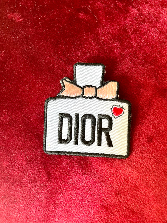 Broche de tela Miss Dior