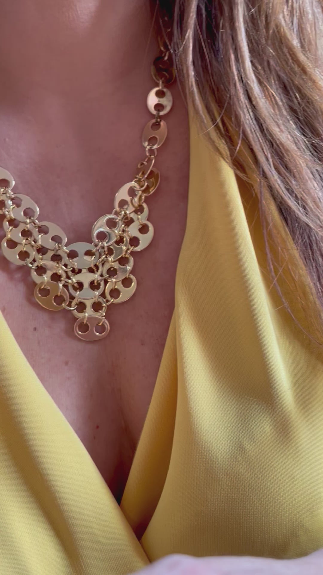 Lady Million Gold Necklace By Paco Rabanne Parfums