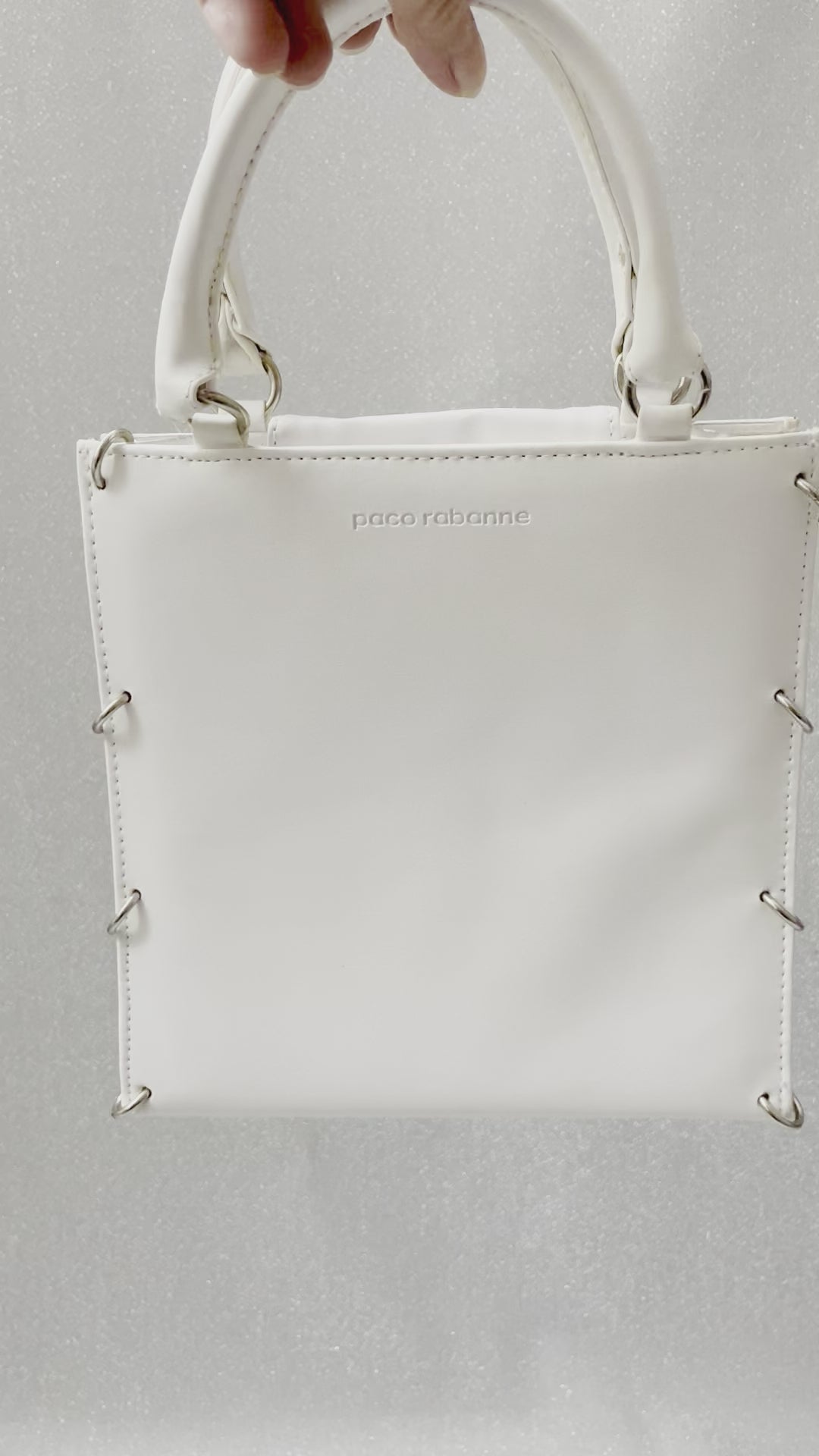 70's仏paco rabanneバッグ Style 70's Vintage Paco Rabanne Leather Bag – UpcycledVintaByRania