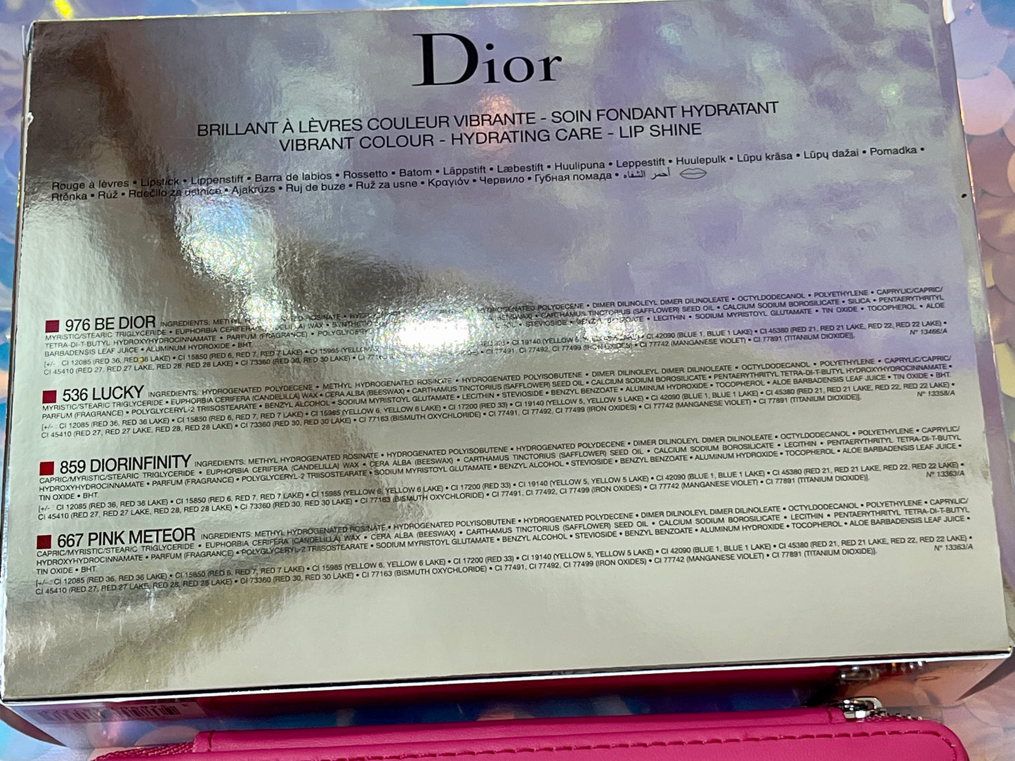 Vanité de selle Dior Beauty en édition limitée