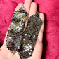 Pendientes Paco Pixel Gris