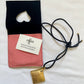 YSL Heart Solid Vintage Opium Perfume Pendant Necklace
