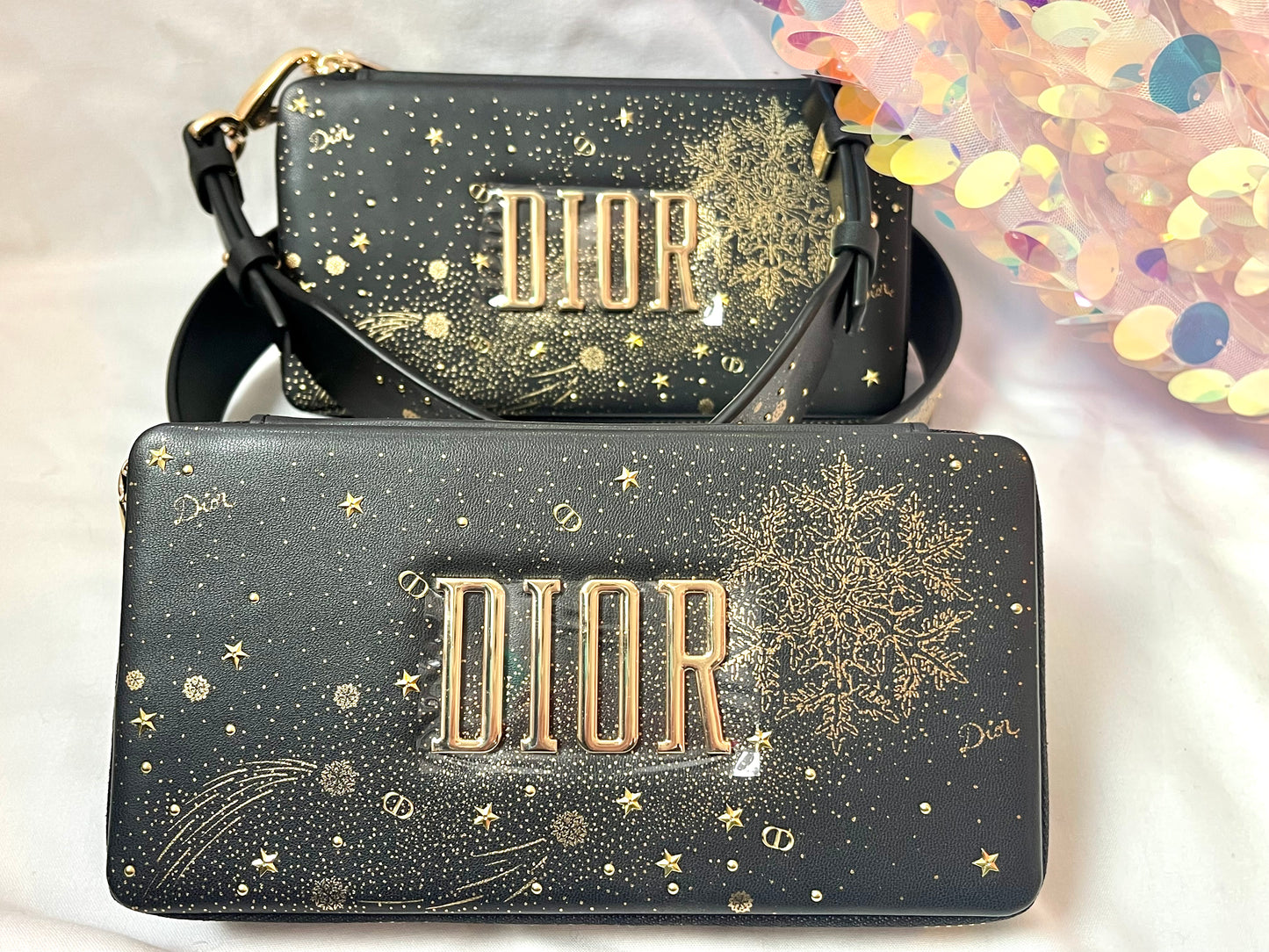 Mini sac à bandoulière Dior Beauty Clutch