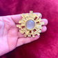 Vintage Paco Rabban Golden Brooch