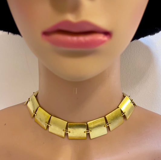 Vintage Paco cubic necklace