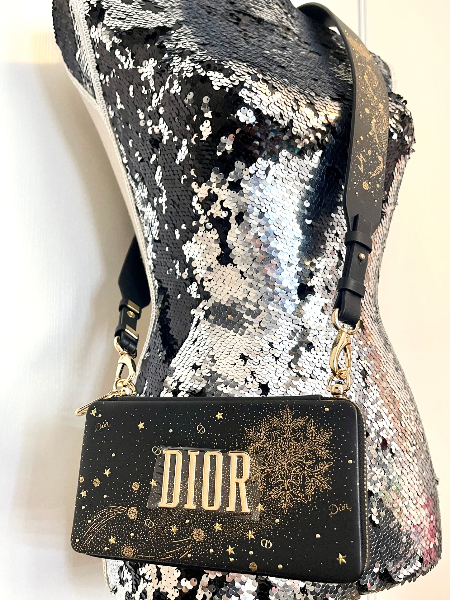 Mini sac à bandoulière Dior Beauty Clutch