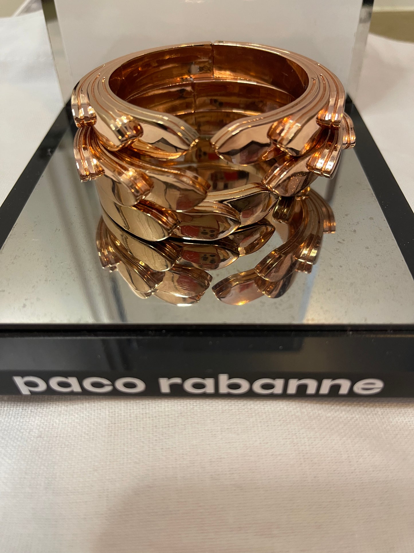 Rose Gold Paco Rabanne Bracelets