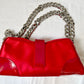 Bolsa roja reciclada