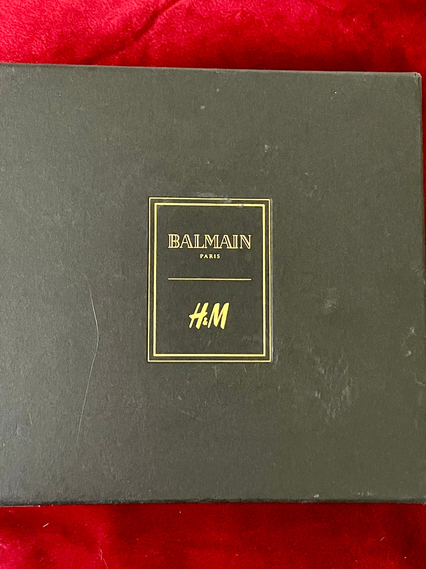 Balmain/ H & M statement earrings