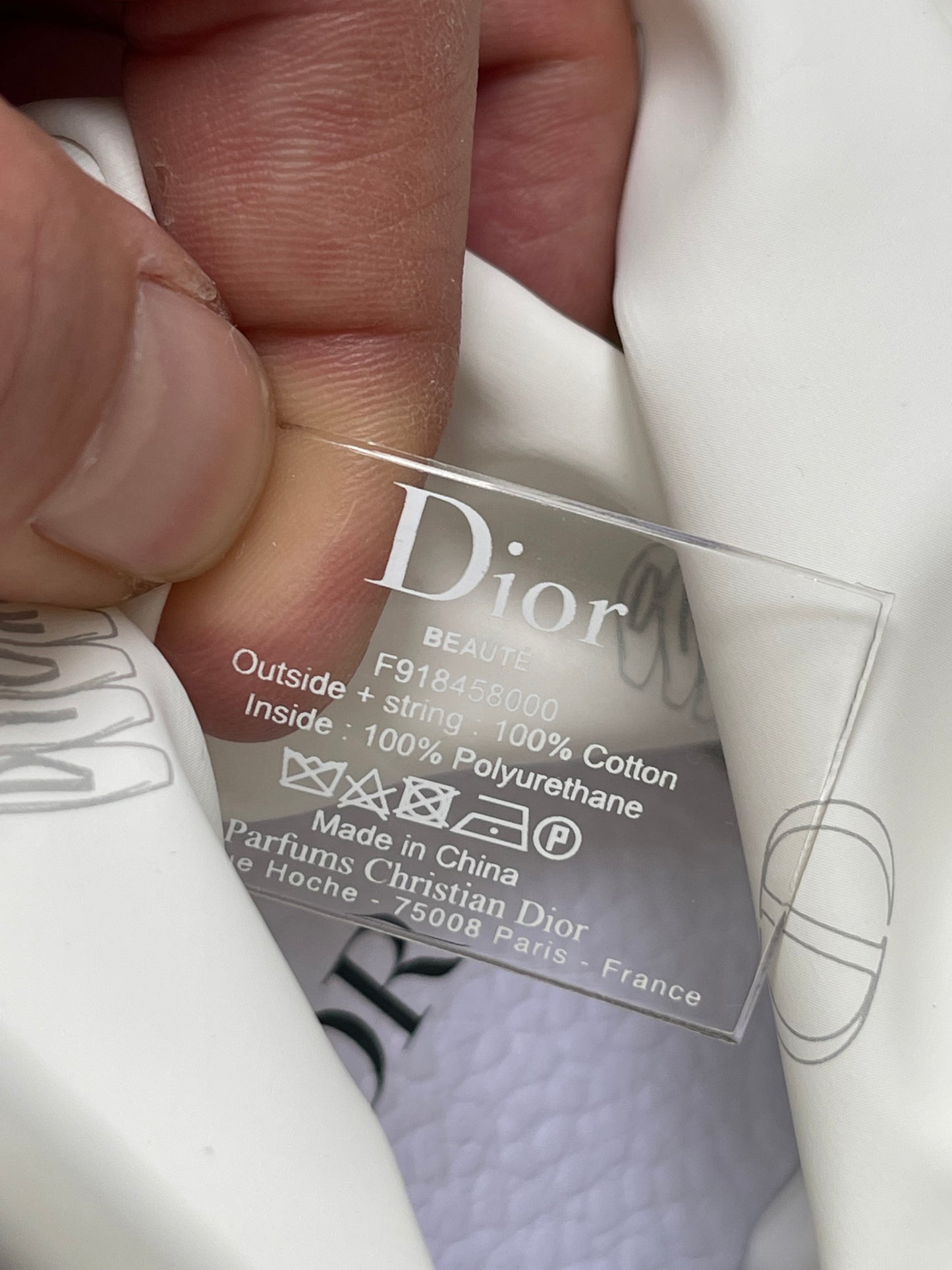 Dior California Pouch Customized Bag